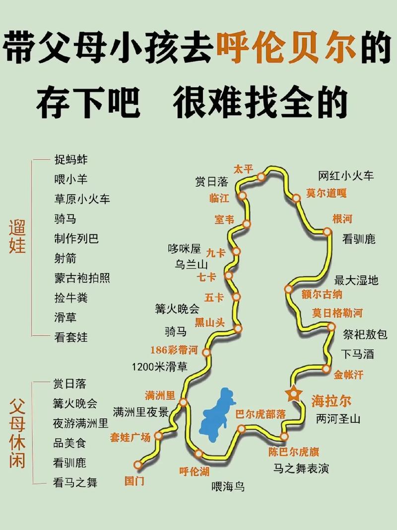 呼伦贝尔旅游路线推荐（呼伦贝尔旅游最佳路线）